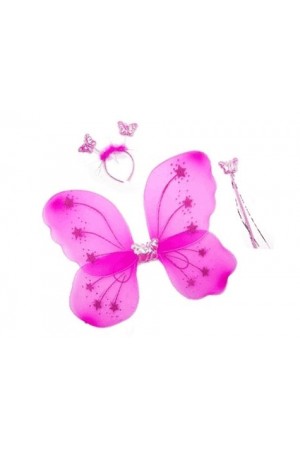 Gösteri Kelebek Kanadı (3 Parça)-fuşya&hellip;