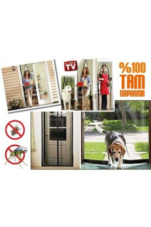 Mıknatıslı Kapı Sinekliği Tülü-krem ( 105 X 205 )&hellip;