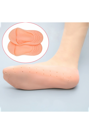 1 Çift Silikon Hava Alır Patik Silikon Ayak -topuk Koruyucu Nemlendi… 1 Çift Silikon Hava Alır Patik Silikon Ayak -topuk Koruyucu Nemlendi…