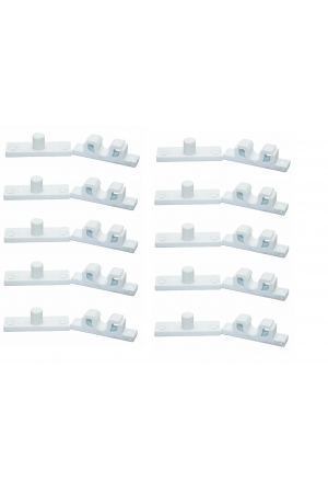 10 Adet Plastik Beyaz Sineklik Çıtçıtı – Dayanıklı Ve Pratik Sine&hellip;