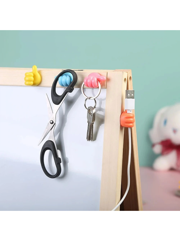 10 Adet Renkli Ok İşareti Kablo Sabitleyici Klipsler Kablo Düzenleyici &hellip;