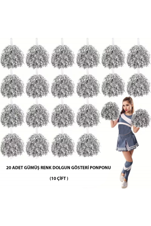 10 Çift ( 20 Adet ) Gümüş Renk 23 Nisan 19 Mayıs 29 Ekim Okul Göster&hellip;