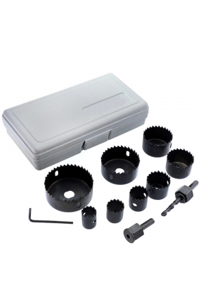 11 Parça Panç Seti Ağaç Kesme Testere Matkap Ucu Takımı Alçıpa… 11 Parça Panç Seti Ağaç Kesme Testere Matkap Ucu Takımı Alçıpa…