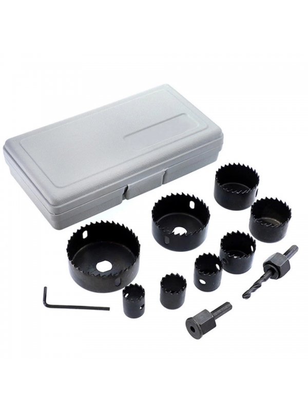 11 Parça Panç Seti Ağaç Kesme Testere Matkap Ucu Takımı Alçıpan Ta&hellip;