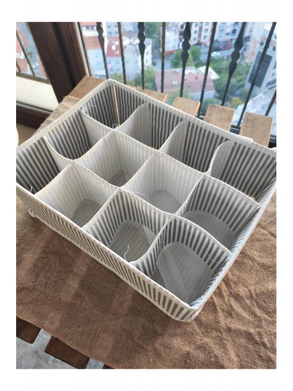 12 Bölmeli Pratik Bölmeli Çekmece Düzenleyici Organizer&hellip;