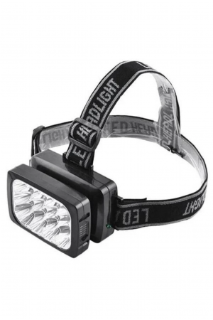 12 Ledli Şarjlı Kafa Lambası Power Ledli Kafa Feneri Tepe Lambası&hellip;