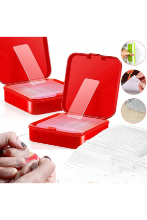 120 Parça Çift Taraflı Tekrar Kullanılabilir Yapışkan Bantlar&hellip;