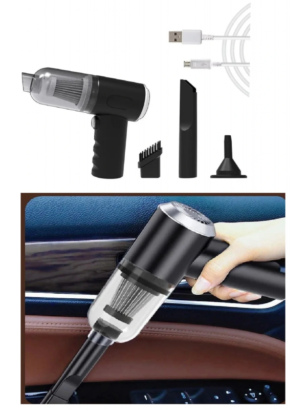 120 W Şarjlı El Süpürgesi Çekme – Üfleme Özellikli Ev Araba Klavy… 120 W Şarjlı El Süpürgesi Çekme – Üfleme Özellikli Ev Araba Klavy…