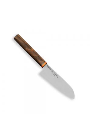 12105 Titan East Santoku Şef Bıçağı 16 Cm - Ceviz Sap…