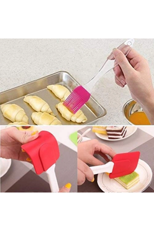 2&#39;li Silikon Pasta - Börek - Poğaça Yağ Fırçası Ve Spat…