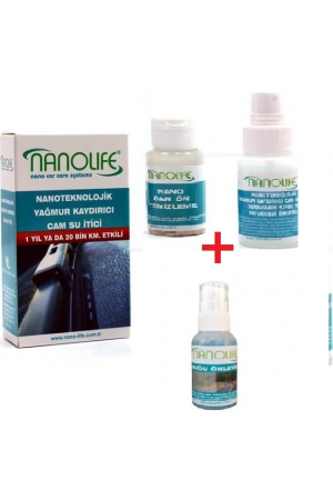 2 Li Set Hidrofobik  Yağmur Kaydırıcı Cam Su İtici - Buğu Önley…