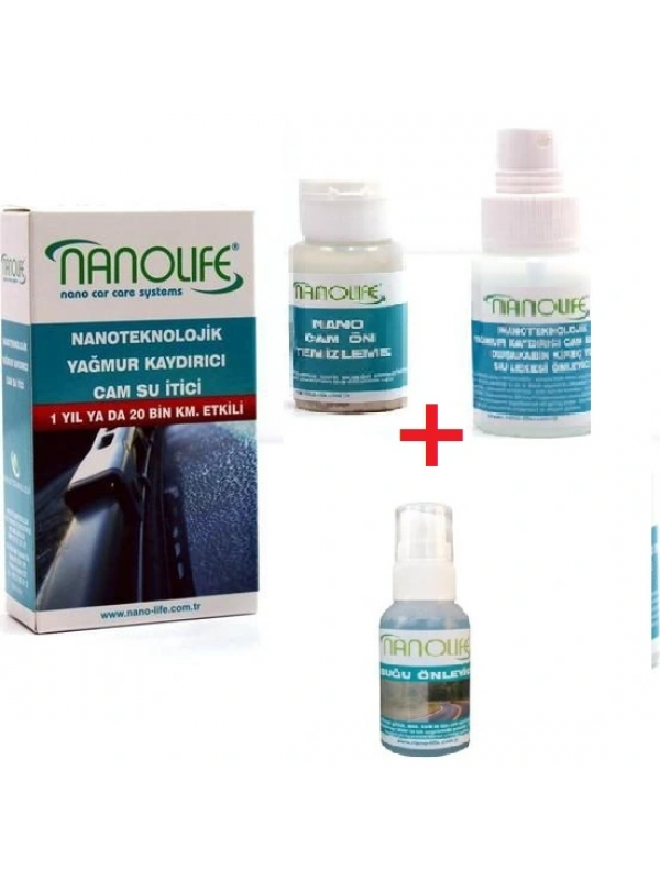 2 Li Set Hidrofobik  Yağmur Kaydırıcı Cam Su İtici - Buğu Önleyici &hellip;