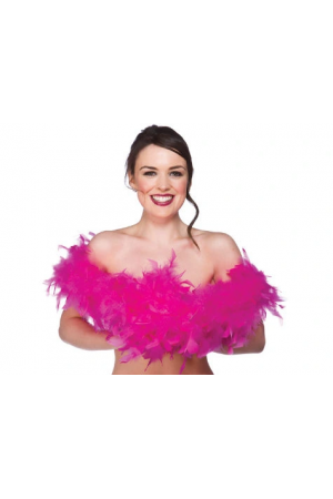 2 Metre Boa Tüy Otriş - Pembe…