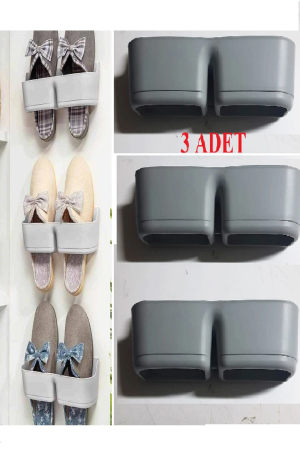 3 Adet Banyo Terlik Tutucu - Kapı Arkası Pratik Raf - Terlik Tutucu… 3 Adet Banyo Terlik Tutucu - Kapı Arkası Pratik Raf - Terlik Tutucu…