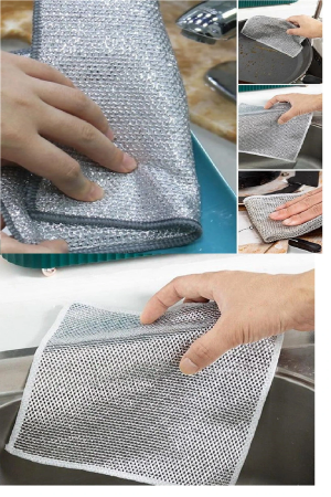 3 Adet Çok Fonksiyonlu Çizmeyen Tel Bulaşık Bezi Bulaşık Havlusu… 3 Adet Çok Fonksiyonlu Çizmeyen Tel Bulaşık Bezi Bulaşık Havlusu…