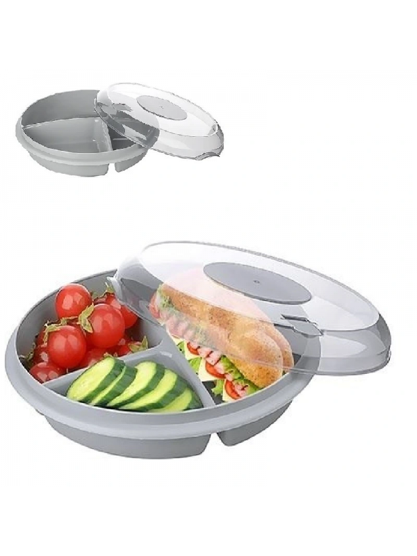 3 Bölmeli Kapaklı Pratik Kahvaltılık&hellip;