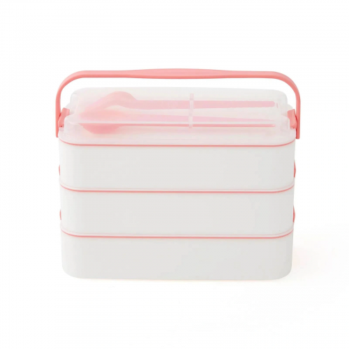 3 Katlı Kulplu Beslenme Kabı Diyet Sefer Tası Saklama Kabı Çatal Kaşıklı 3 Katlı Kulplu Beslenme Kabı Diyet Sefer Tası Saklama Kabı Çatal Kaşıklı