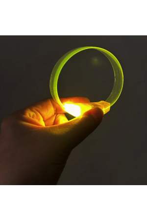 3 Modlu Pilli Led Işıklı Esnek Parti Bilekliği Sarı…