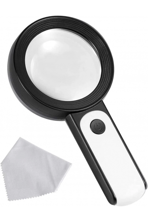 30x 12ışıklı Büyüteç Taşınabilir Çıft Katmanlı Optik Cam O… 30x 12ışıklı Büyüteç Taşınabilir Çıft Katmanlı Optik Cam O…