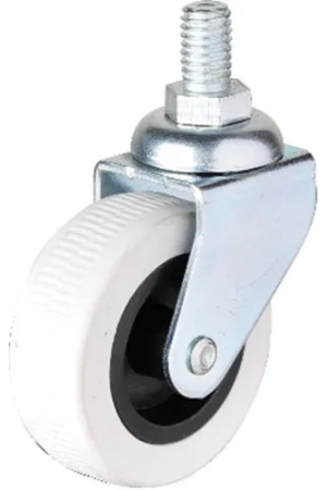 322 - 50x20 Mm Gri Vidalı Teker 4 Adet&hellip;