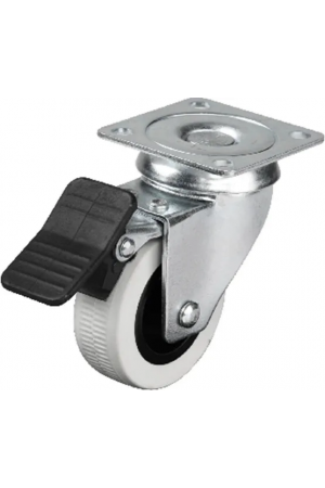 334 - 50x20 Mm Çift Bilyalı Tablalı Frenli Teker 4 Adet&hellip;