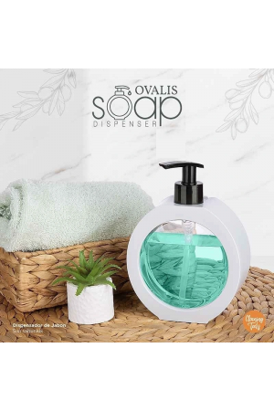 350 Ml Tezgah Üstü Oval Banyo Mutfak Sıvı Sabunluk Banyo Mutfak B… 350 Ml Tezgah Üstü Oval Banyo Mutfak Sıvı Sabunluk Banyo Mutfak B…