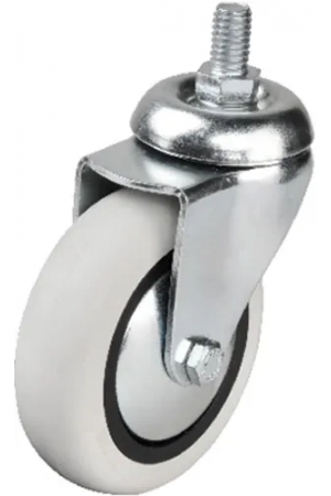 352 - 75x25 Mm Pvc Makaralı Vidalı Teker 4 Adet&hellip;