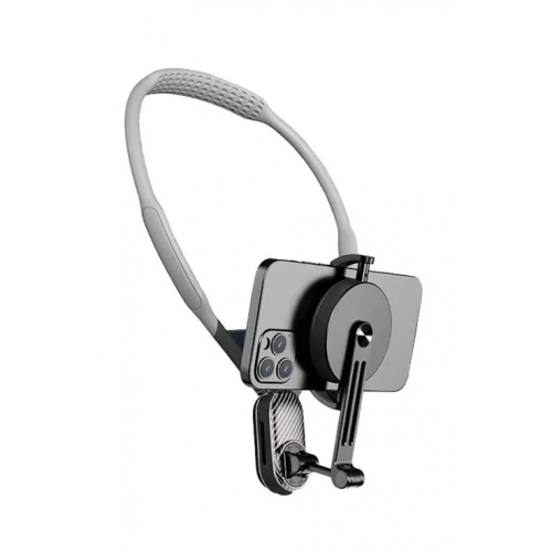 360 Derece Ayarlanabilir Boyun Askılı Manyetik Telefon Tutucu