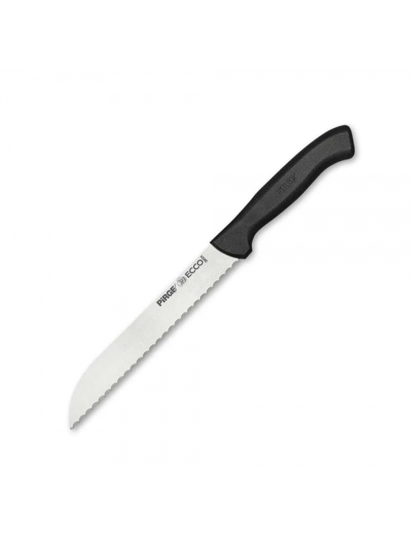38024 Ecco Pro Ekmek Bıçağı 17,5 Cm - Siyah&hellip;