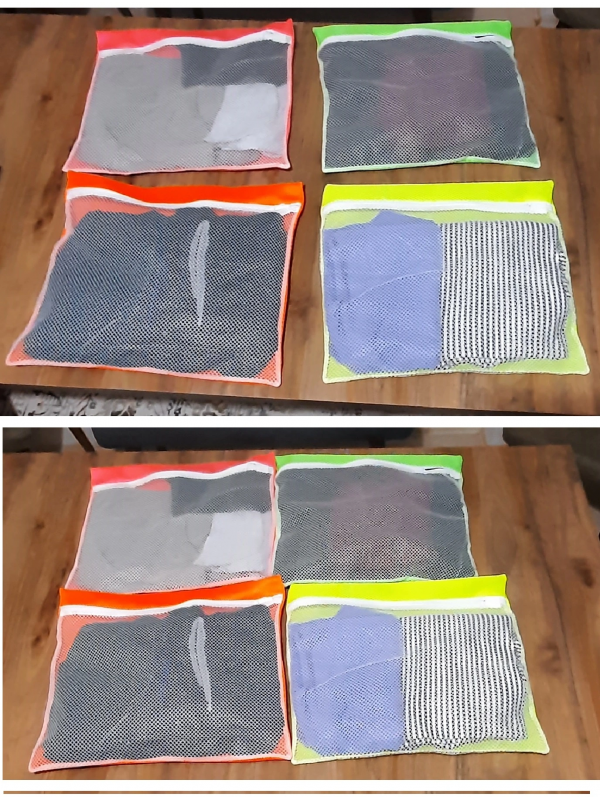 4 Adet 4 Renk Bavul İçi Düzenleyici - Fermuarlı Valiz Organizeri&hellip;