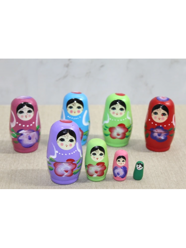 4'lü Ahşap Matruşka Alk3814&hellip;