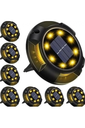 4'lü Solar Panelli Kazıklı Zemin Solar Ledi 8+4 Led Gün Işığı… 4'lü Solar Panelli Kazıklı Zemin Solar Ledi 8+4 Led Gün Işığı…