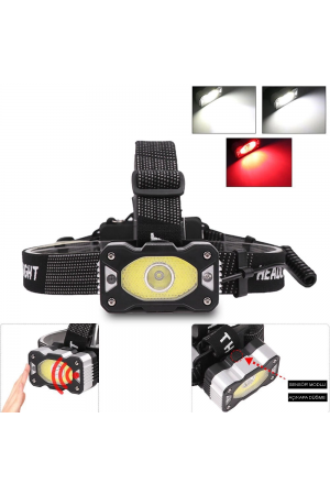 4 Modlu Sensörlü Şarjlı Güçlü Kafa Lambası Wt-248… 4 Modlu Sensörlü Şarjlı Güçlü Kafa Lambası Wt-248…