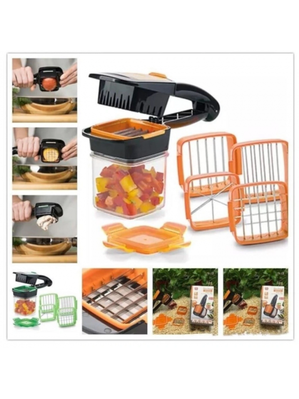 5 In 1 Pratik Hazneli Sebze Meyve Doğrayıcı… 5 In 1 Pratik Hazneli Sebze Meyve Doğrayıcı…