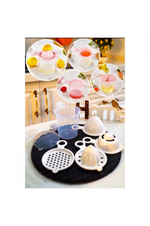 5 İn 1 Süzgeç - Huni - Limon Sıkacağı - Yumurta Akı Ayırıcı Hazn&hellip;