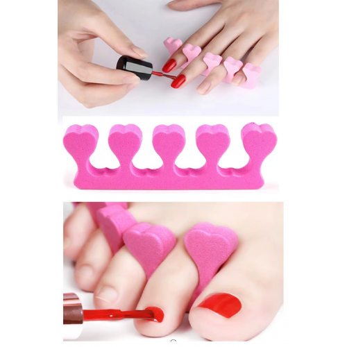 5 Adet Pedikür El Ayak Parmak Ayırıcı Tırnak Boyama Yumuşak Köpük Ayak Sedye 5 Adet Pedikür El Ayak Parmak Ayırıcı Tırnak Boyama Yumuşak Köpük Ayak Sedye