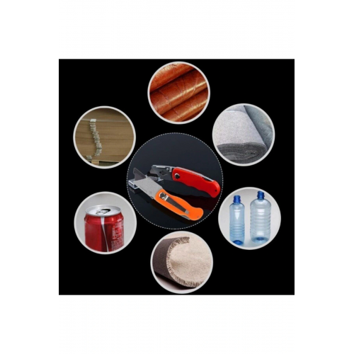 5 Bıçaklı Çok Amaçlı Katlanabilir Falçata Halı Alçıpan Falçatası