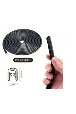 5 Metrelik Araba Kapı Kenar Koruma Şeridi Rulosu…