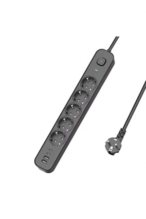 5 Prizli Akım Korumalı Uzatma Kablosu | 2xusb-a + 2xusb-c | 3680w - 2m K… 5 Prizli Akım Korumalı Uzatma Kablosu | 2xusb-a + 2xusb-c | 3680w - 2m K…