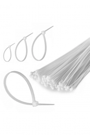 50 Adet Plastik Cırt Kelepçe Kablo Bağı Kablo Düzenleyici-4.8 X 3…