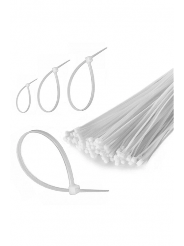 50 Adet Plastik Cırt Kelepçe Kablo Bağı Kablo Düzenleyici-4.8 X 380 M&hellip;