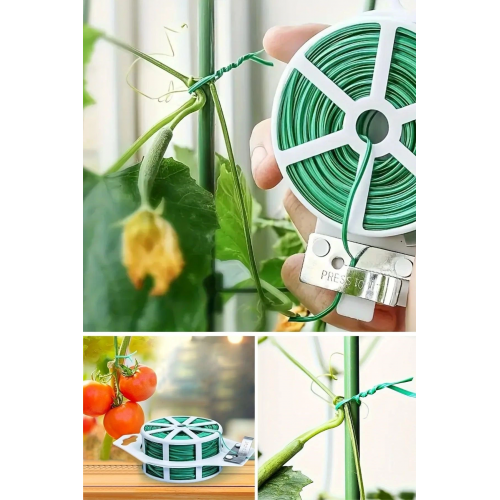 50 Metre Çok Amaçlı  Bitki Saksı Kablo Sabitleme Teli