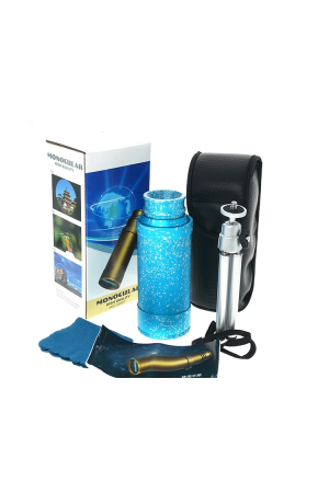 50x50 Panda Metal Gövde Tek Gözle Büyük Mercek Korsan Dürbün Mavi&hellip;