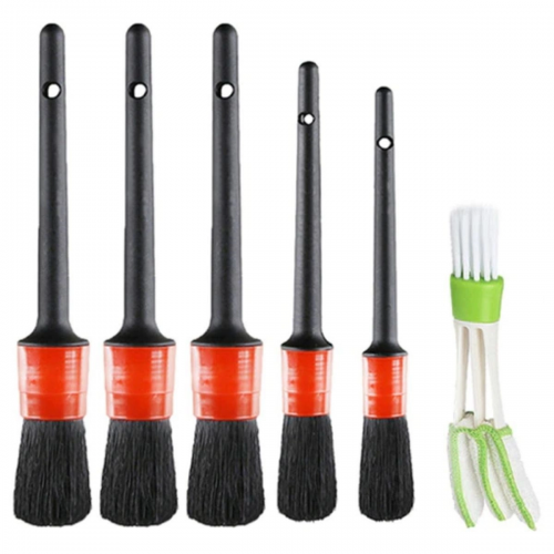 6 Parça Araç Detaylı Temizlik Fırçası İç Dış Temizlik Fırça Seti 6 Parça Araç Detaylı Temizlik Fırçası İç Dış Temizlik Fırça Seti