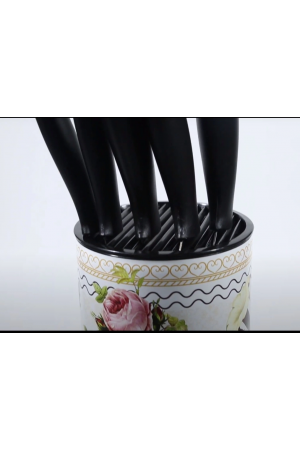 6 Parça Stantlı Şef Bıçak Seti&hellip;