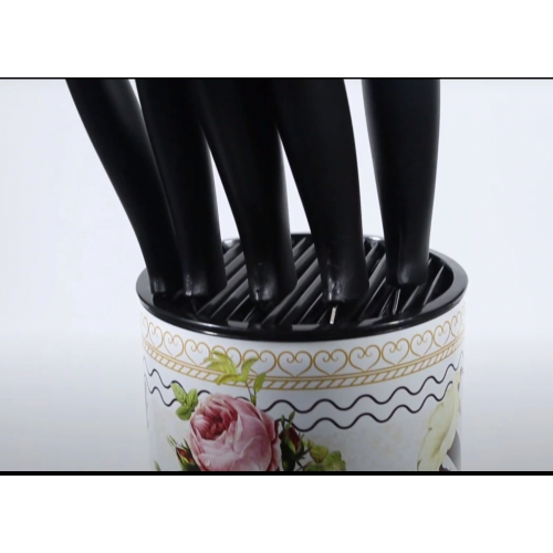 6 Parça Stantlı Şef Bıçak Seti 6 Parça Stantlı Şef Bıçak Seti