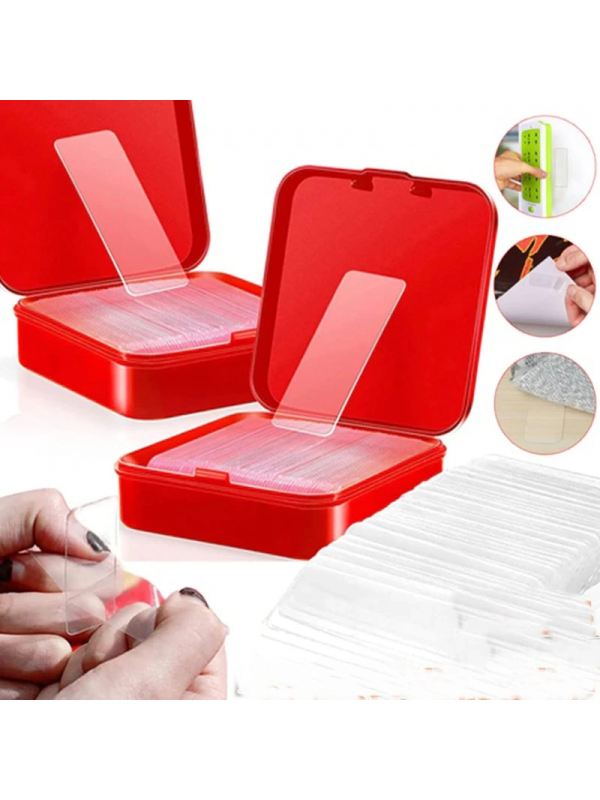 60 Parça Çift Taraflı Tekrar Kullanılabilir Yapışkan Bantlar&hellip;