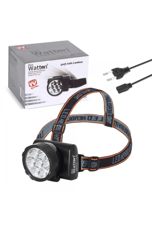 7 Ledli Şarjlı Baret Kafa Lambası Wt-701… 7 Ledli Şarjlı Baret Kafa Lambası Wt-701…