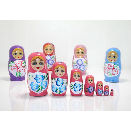 7'li Ahşap Matruşka Alk1202