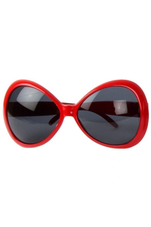 70 Li Yıllar Kırmızı Renk Nostalji Yeşilçam Parti Gözlüğü 15x7 C&hellip;